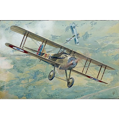 【新製品】634 スパッドXIIIc.1初期型 複葉戦闘機WW1