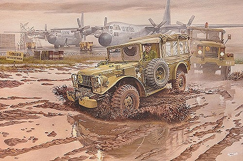 【新製品】809)米 ダッジ M42コ マンドトラック 四輪駆動 1950－60年