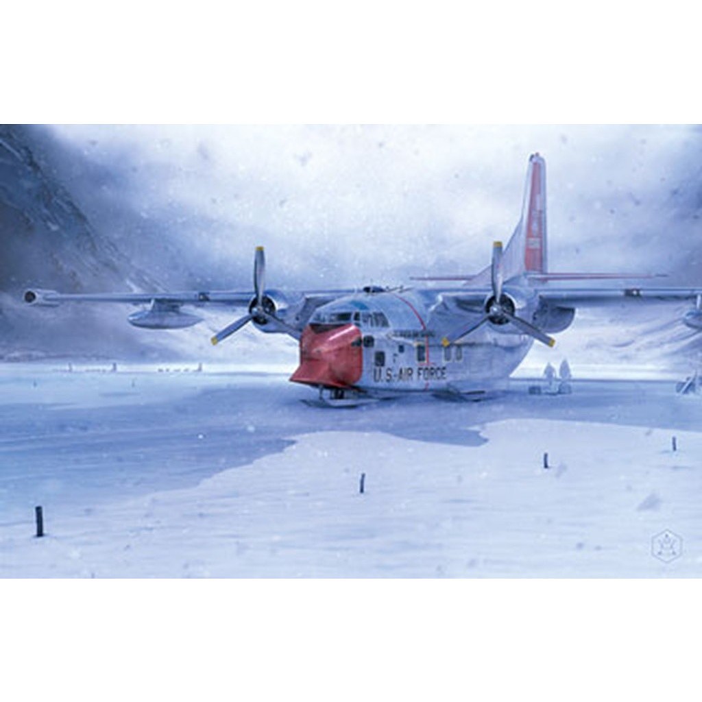 【新製品】065 フェアチャイルド C-123J プロバイダー 双発輸送機・極地スキー装着
