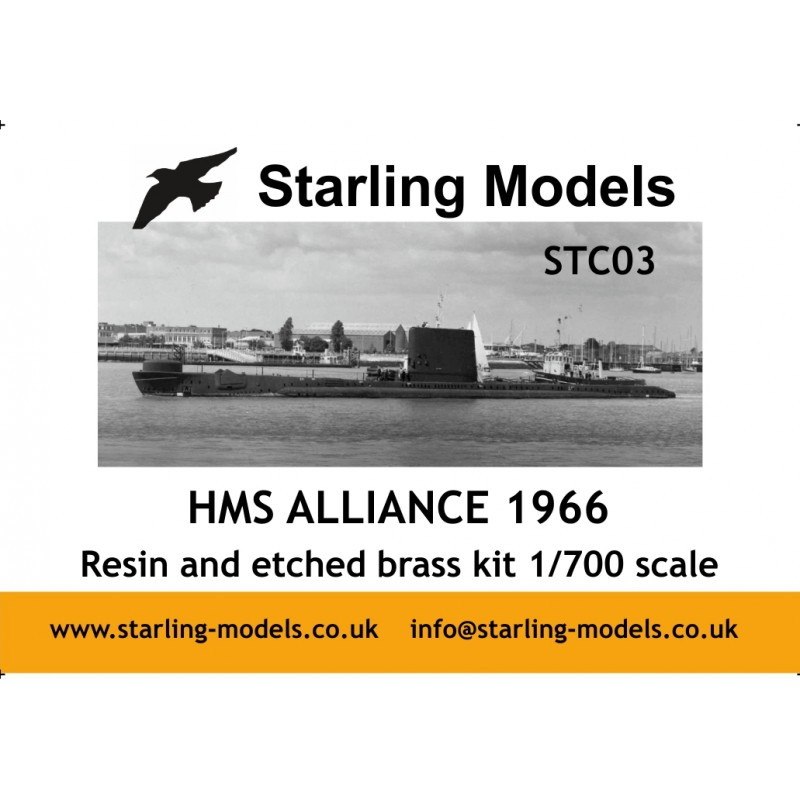 【新製品】STC03 A級潜水艦 アライアンス Alliance 1966