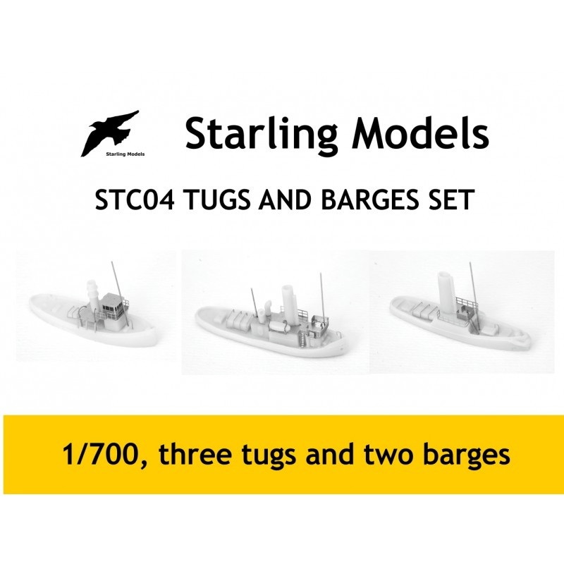 【新製品】STC04 タグボート&艀セット