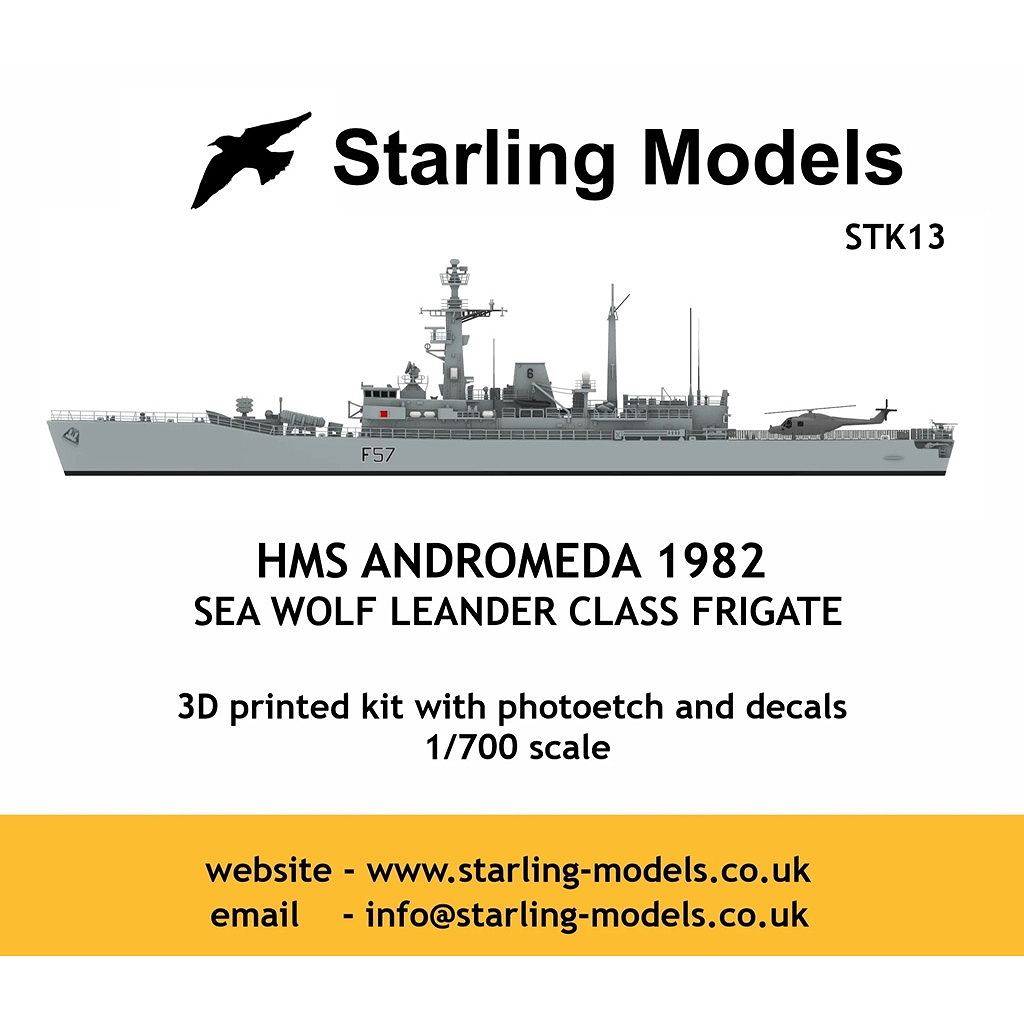【新製品】STK13 英海軍 リアンダー級フリゲート バッチ3 F57 アンドロメダ Andromeda 1982