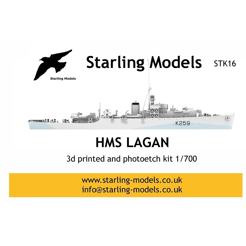 【新製品】STK16 英海軍 リバー級フリゲート K259 ラーガン Lagan