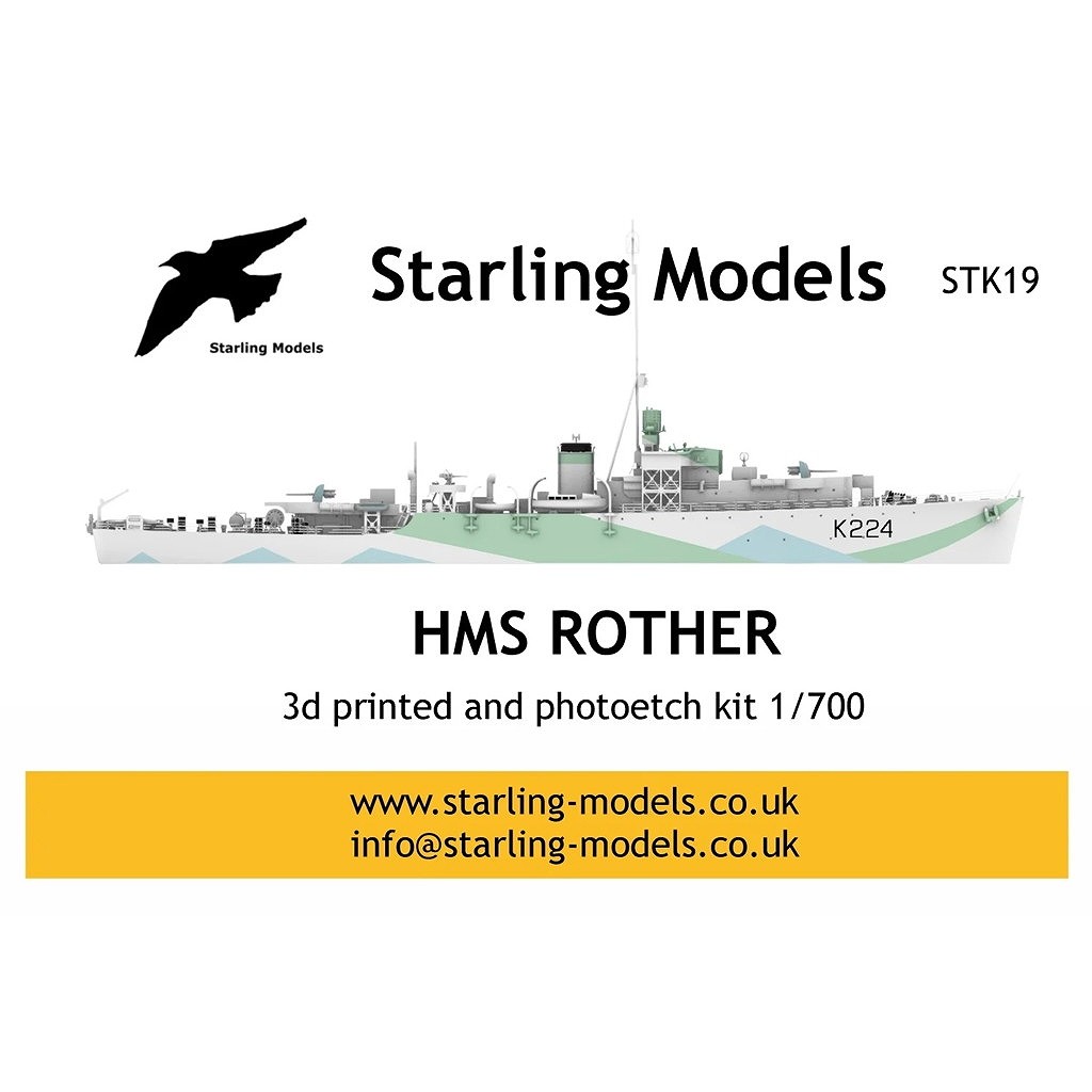 【新製品】STK19 英海軍 リバー級フリゲート K224 ロザー Rpther