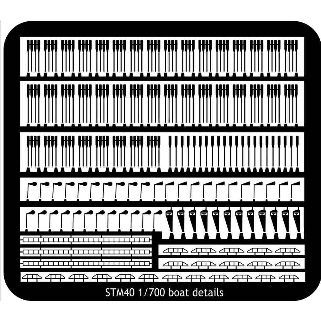【新製品】STM40 ボート用ディテールセット