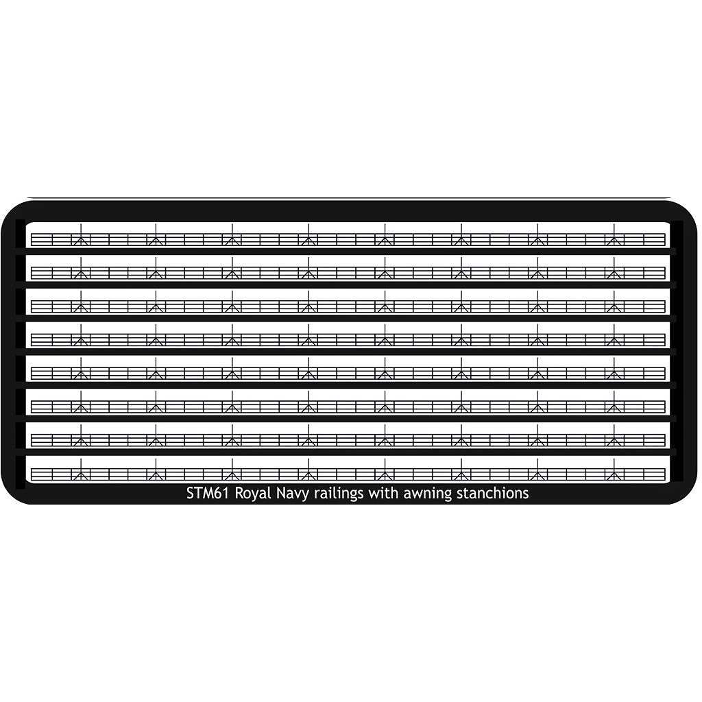 【新製品】STM61 英海軍 天幕支柱付き手摺り