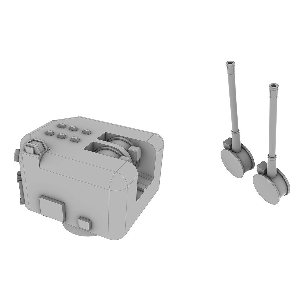 【新製品】STA33 英海軍 4.5インチN6連装砲