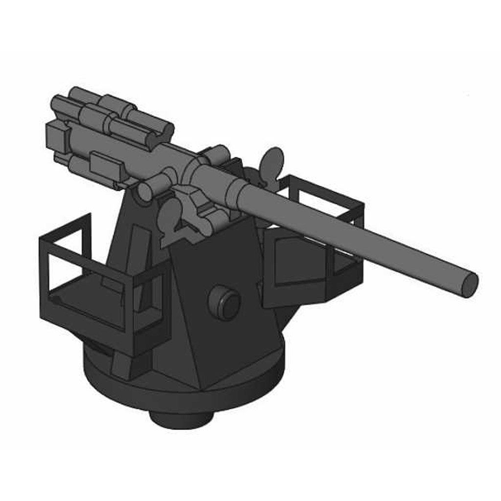 【新製品】STA53 QF 4インチ単装機銃