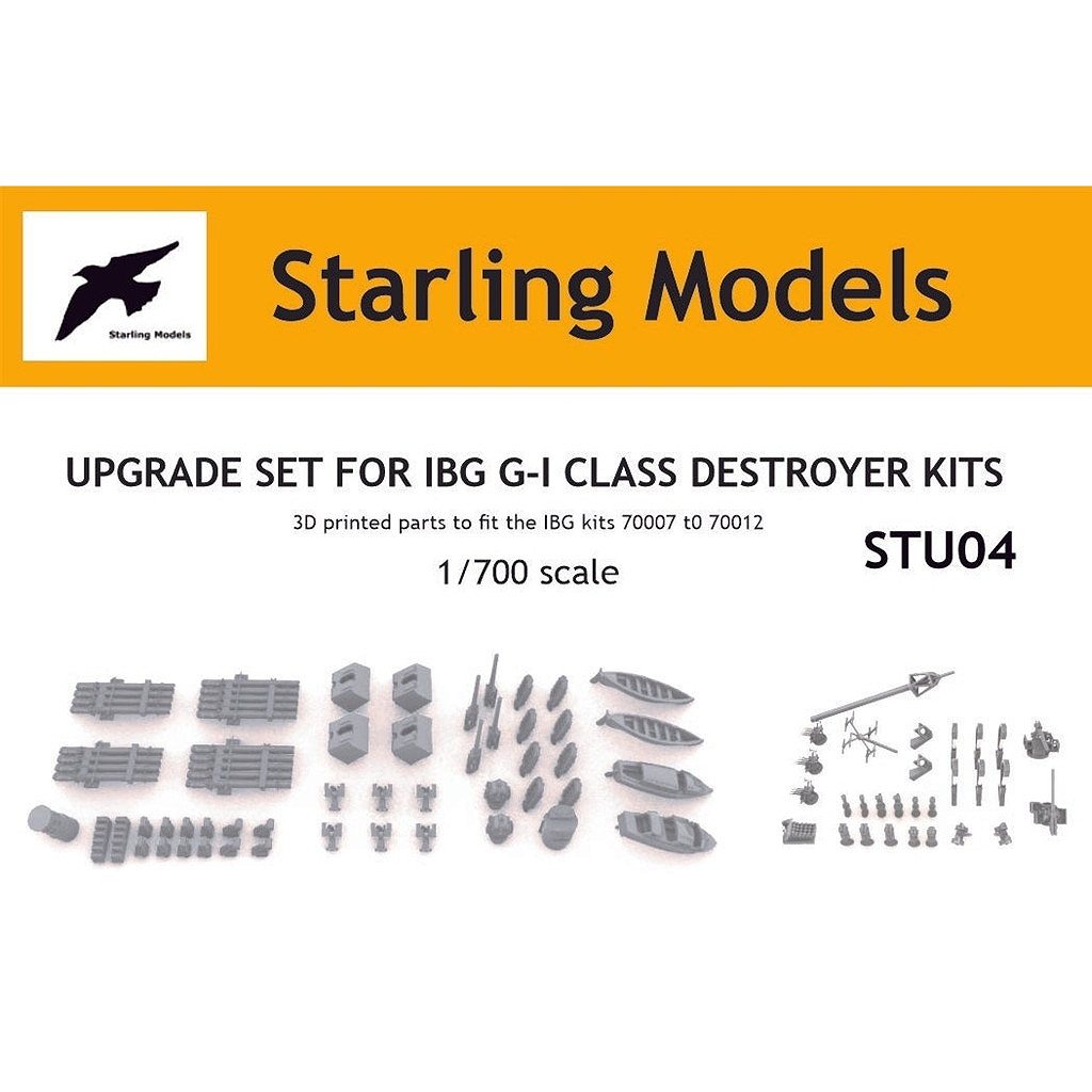 【新製品】STU04 英海軍 G級I級駆逐艦用アップグレードセット