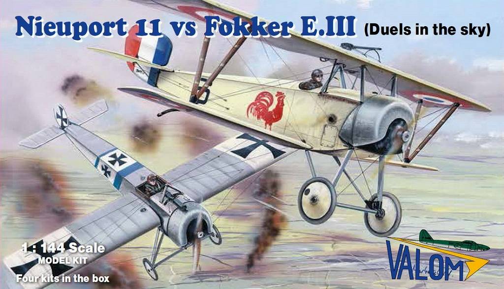 【新製品】14420)ニューポール11 vs フォッカー E.III