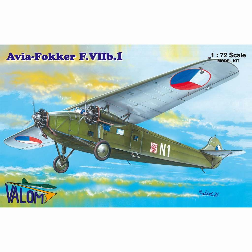 【新製品】72096 アヴィア F.VIIb.I｢チェコスロバキア 空軍｣
