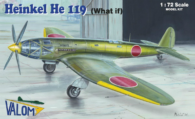 【新製品】72101)ハインケル He119 架空実戦仕様