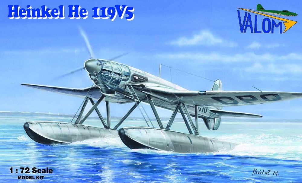 【新製品】72111)ハインケル He119V5 試作水上機