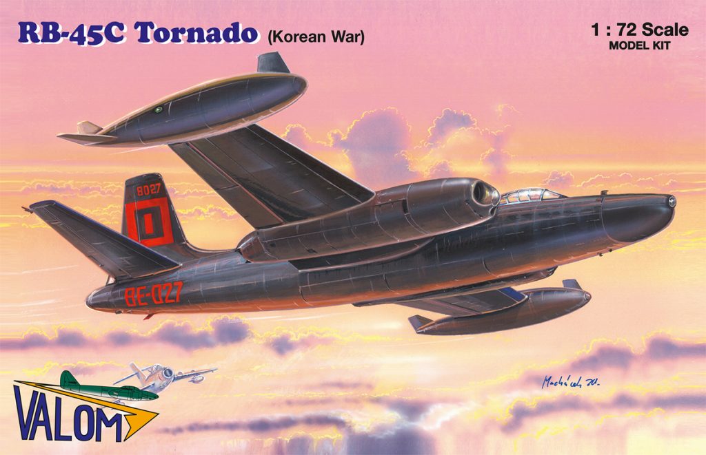 【新製品】72125)ノースアメリカン RB-45C トーネード 朝鮮戦争