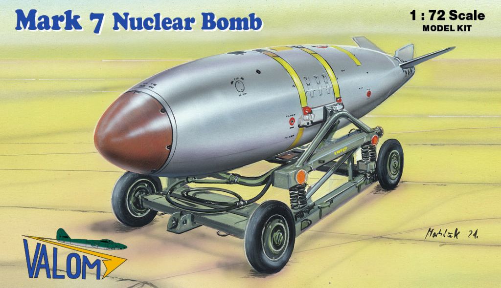 【新製品】72127)Mk.7 戦術核兵器(トレーラー付)