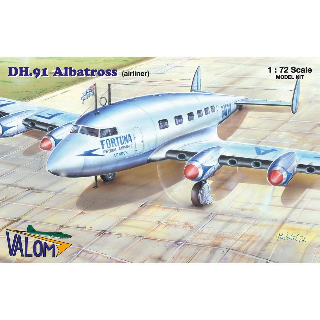 【新製品】72128 デ・ハビランド DH.91 アルバトロス 民間型