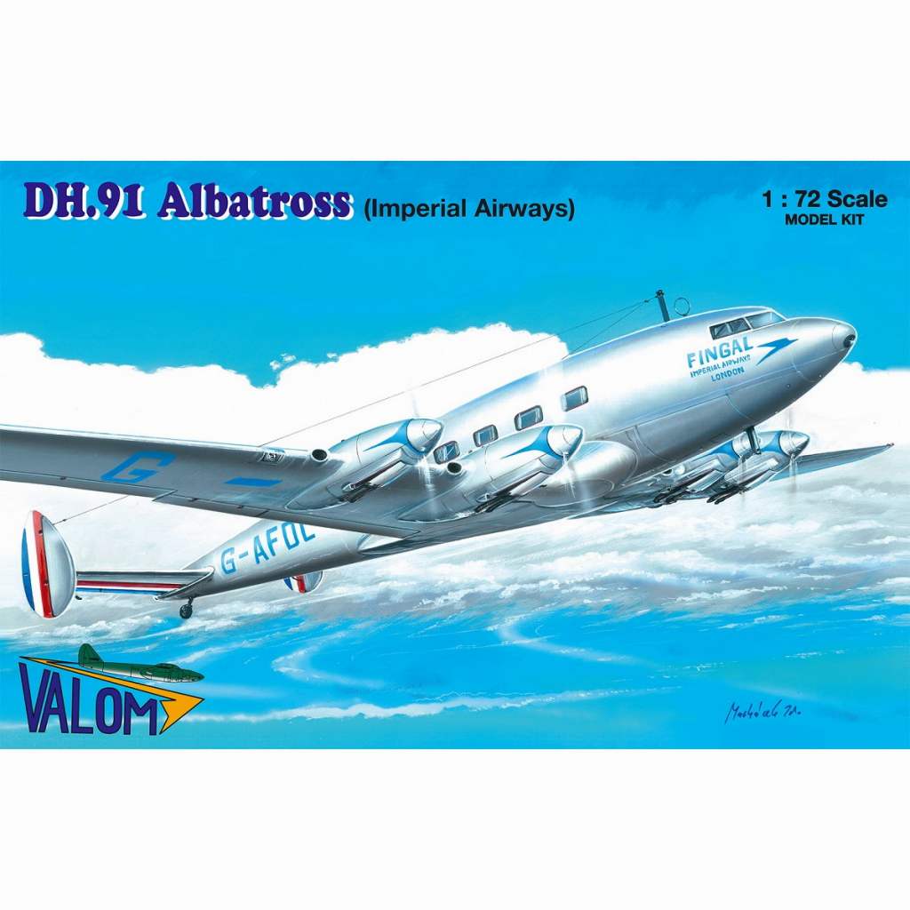 【新製品】72130 デ・ハビランド DH.91 アルバトロス｢インペリアル航空｣Part.2