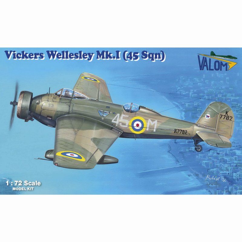 【新製品】72158 1/72 ヴィッカース ウェルズレイ Mk.I 第45飛行隊