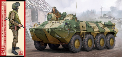 【新製品】MCT-918)BTR-80 装甲兵員輸送車 連邦軍特殊任務部隊フィギュア特別限定セット