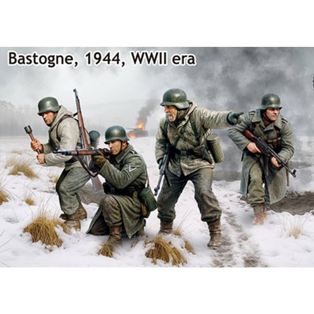 【新製品】35254 独 国防軍歩兵4体 バストーニュ1944年12月
