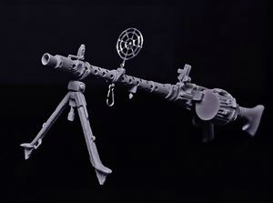 【新製品】[2010603601007] Z-10)MG-34 機関銃セット(多孔放熱ジャケット)