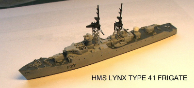 【新製品】MTM041)41型フリゲート F27 リンクス Lynx