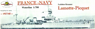 【新製品】[2010657605402] F-054)デュゲイ・トルーアン級軽巡洋艦 ラモット・ピケ Lamotte-Picquet 1927/45