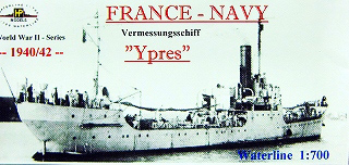 【新製品】[2010657606904] F-069)測量艦 イーペル Ypres 1940/42