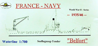 【新製品】[2010657607000] F-070)水上機母艦 ベルフォート Belfort 1935/46