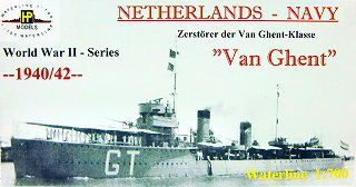 【新製品】[2010657804508] NL-045)オランダ海軍 ヴァン・ガレン級駆逐艦 ヴァン・ガレン Van Galen 1940/42