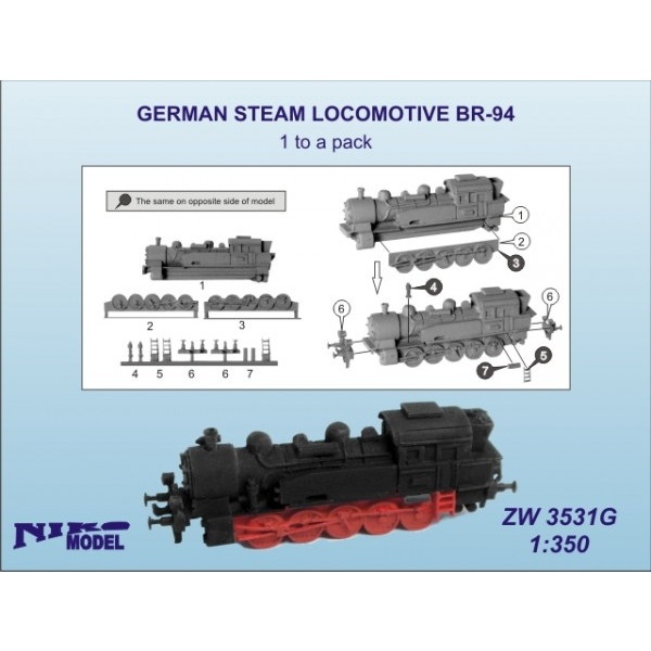 【新製品】ZW3531G 独 蒸気機関車 BR94