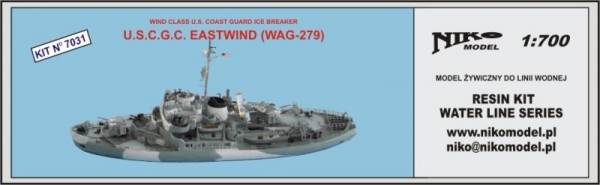 【再入荷】7031 ウインド級砕氷艦 WAG-279 イースト・ウインド Eastwind