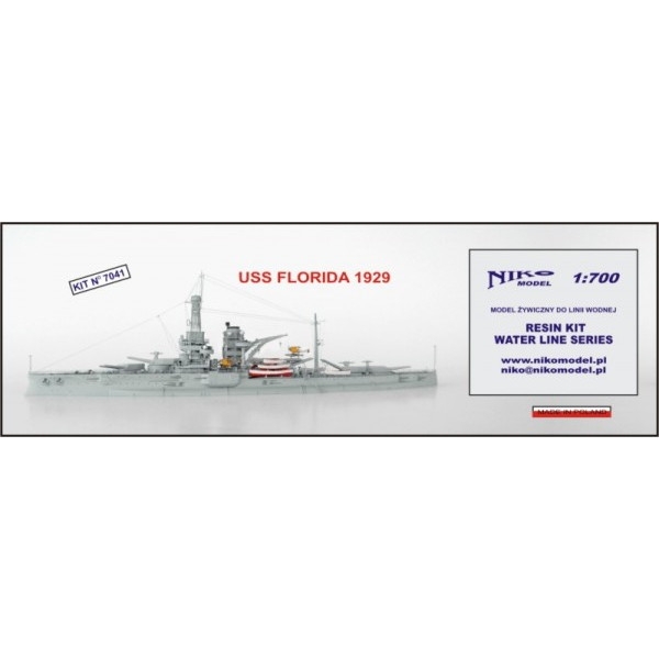 【再入荷】7041 フロリダ級戦艦 BB-30 フロリダ Florida 1929