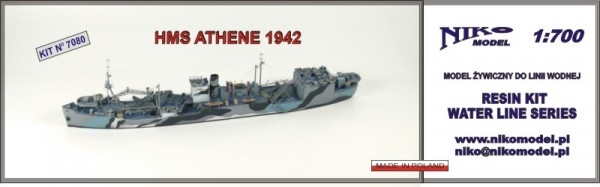 【再入荷】7080 航空機輸送船 HMS アテネ Athene 1942