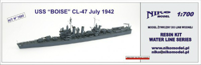 【再入荷】7090 ブルックリン級軽巡洋艦 CL-47 ボイシ Boise 1942