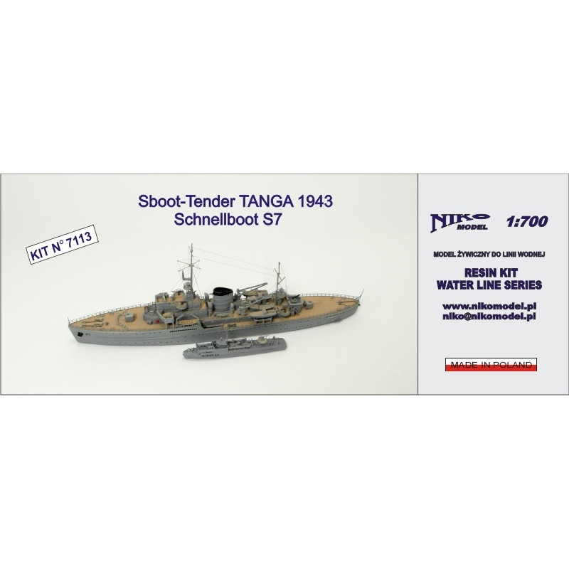 【再入荷】7113 独海軍 魚雷艇母艦 タンガ Tanga 1943