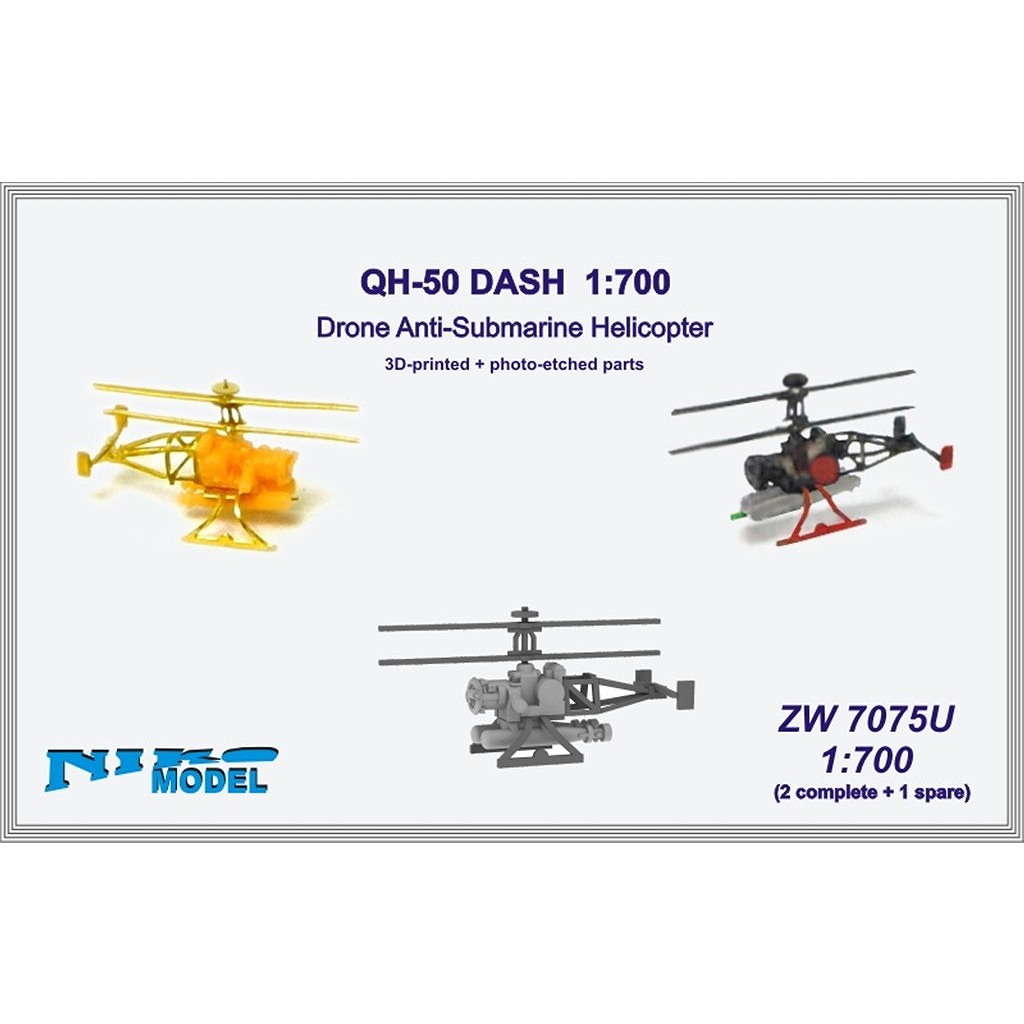 【新製品】ZW7075U QH-50 DASH 無人対潜ヘリコプター