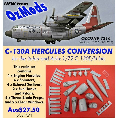 【新製品】OZCONV7216 C-130A ハーキュリーズ コンバージョン