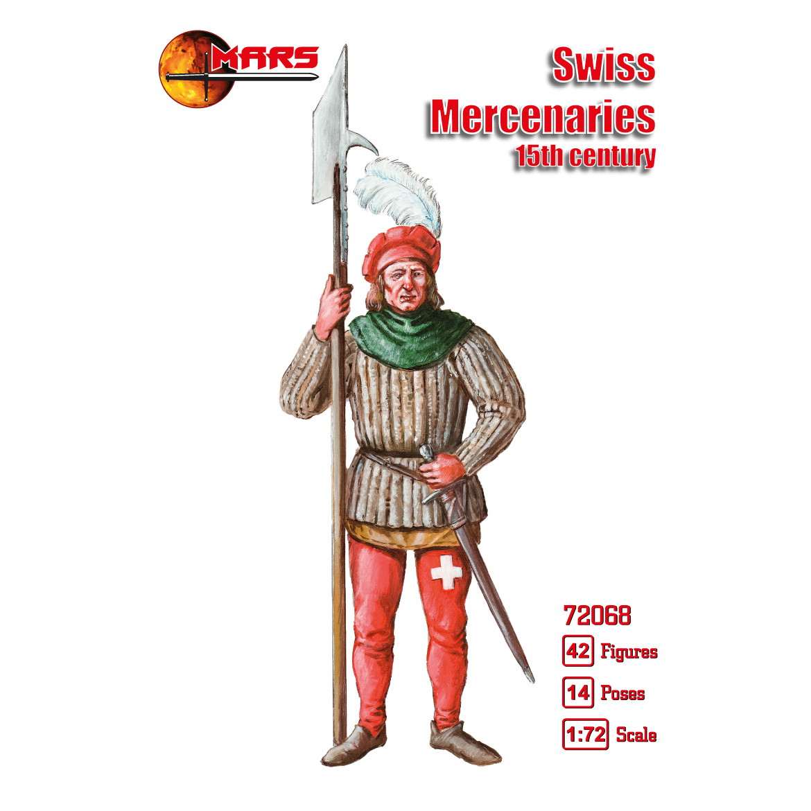 【新製品】72068 スイス傭兵 15世紀