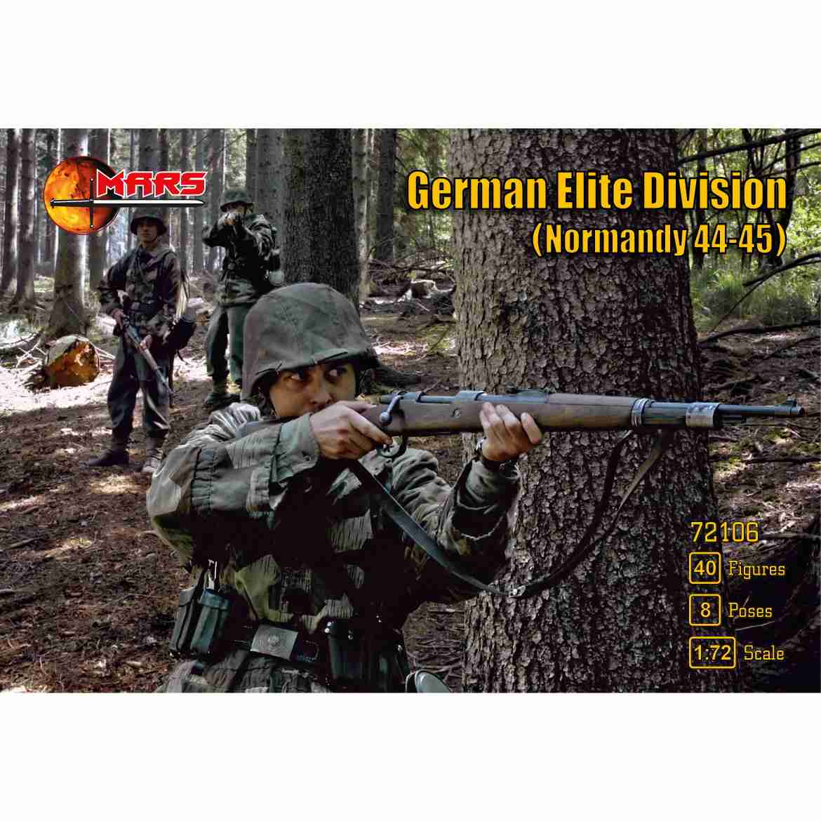 【新製品】72106 WWII ドイツ エリート戦闘部隊 ノルマンディ 1944-45