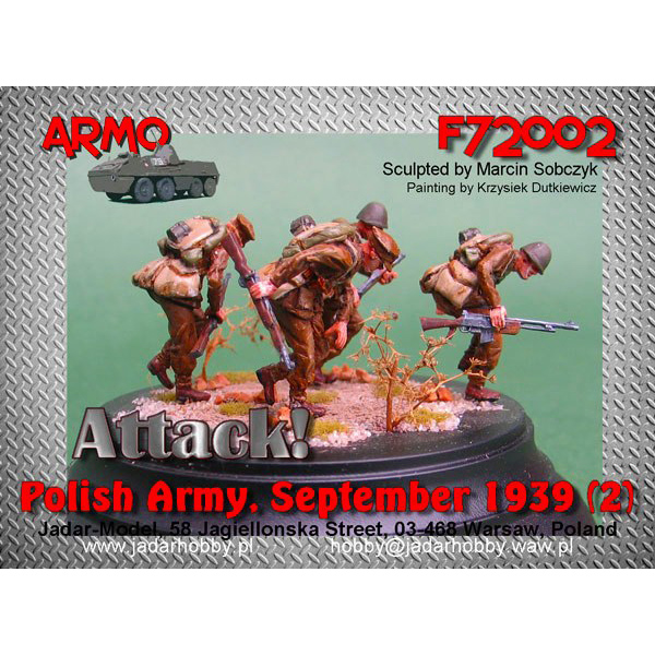 【新製品】[2010817100204] F72002)ポーランド陸軍歩兵 1939年9月(2)