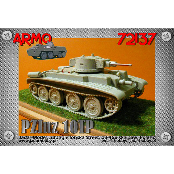 【新製品】[2010817313703] 72137)ポーランド 10TP 巡航戦車