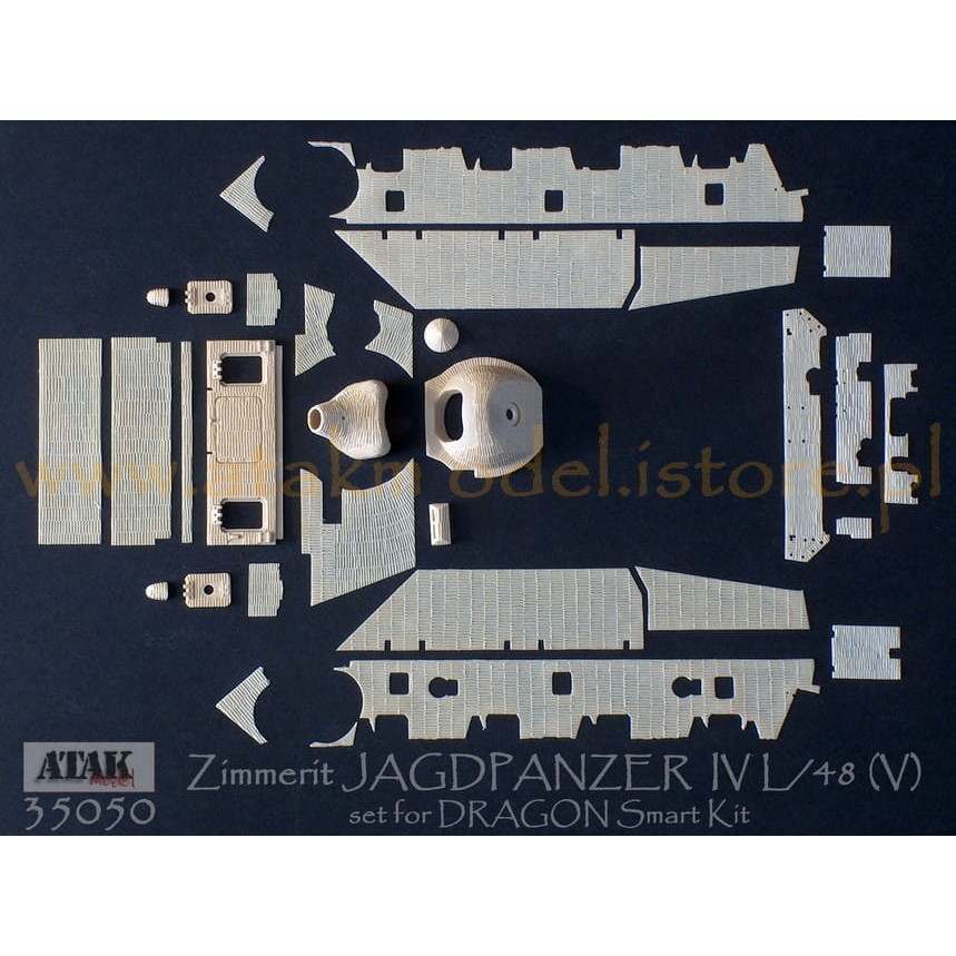 【新製品】35050 ツィメリットコーティングシート IV号駆逐戦車 L/70