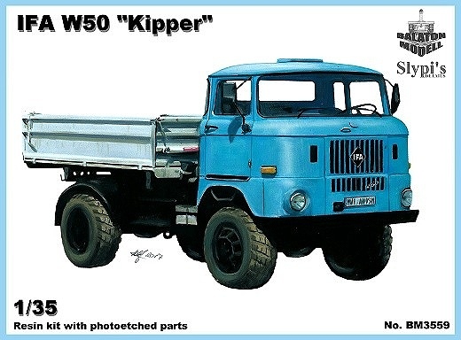 【新製品】BM3559)東ドイツ IFA W50 トラック キッパー