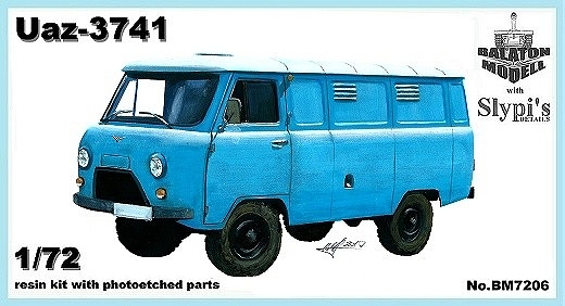 【新製品】BM7206)UAZ-3741 軍用/汎用自動車