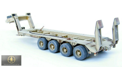 【新製品】35031)アメリカ陸軍 オシュコシュ M747 60t トレーラー