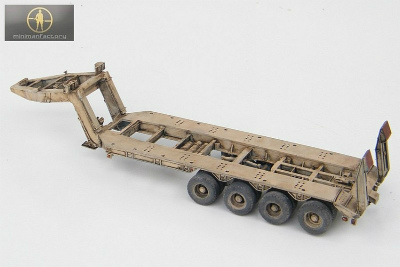 【新製品】72002)アメリカ陸軍 オシュコシュ M747 60t トレーラー