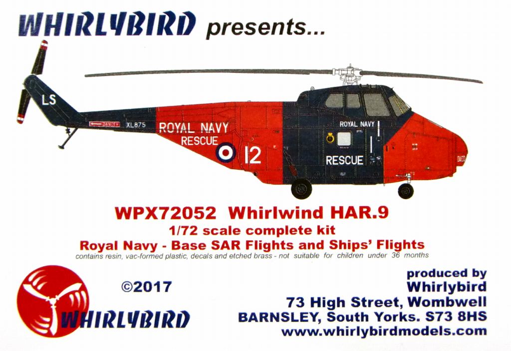 【新製品】WPX72052)ウェストランド ワールウィンド HAR.9 イギリス海軍捜索救難機