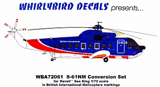 【新製品】[2011297306100] WBA72061)S-61NM シーキング ブリティシュ・インターナショナル・ヘリコプター コンバージョン