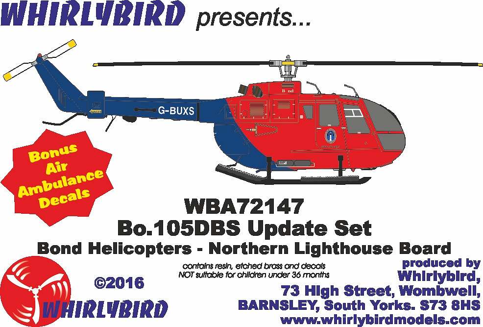 【新製品】WBA72147)Bo.105DBS ボンドヘリコプター